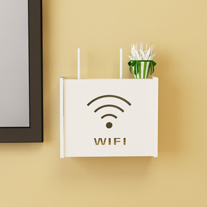 Home Wall Mount WiFi Router Boxes Wi-Fi Router Shelf Storage Shelf High Quality Wifi Storage Box Home Organizer Holder Boxes