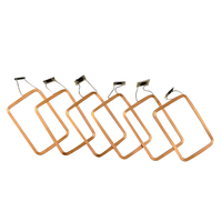 Outil de gestion des mini-tags RFID CK Smart Hotel avec puce COB et fil de cuivre, fréquences 125kHz/13.56MHz pour contrôle d'accès et cartes-cadeaux