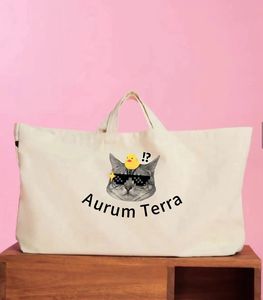 Popular <b>Extra</b> <b>Large</b> Thick Tote Bag Custom Logo Personalized Reusable Cotton Grocery Shopping Bag Canvas Tote Bag - Product Image 4