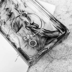 Plateau de rangement personnalisé pour salle de bain, en résine, évier de cuisine, organisateur de comptoir, bougies, savon, serviette, parfum, support, plateau de service en résine - Product Image 3