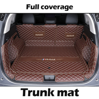 Modèles de voitures personnalisés avec tapis de coffre en cuir Napa, résistants à l'usure, esthétiques et antidérapants