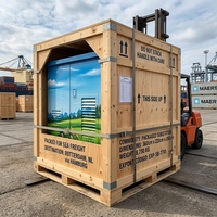 Poste de transformation compact préfabriqué de type boîtier européen 11kV 33kV IP54 pour distribution industrielle extérieure