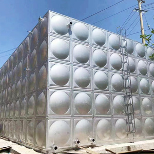 Réservoir d'eau préfabriqué assemblé en acier inoxydable SS304, SS316, réservoir d'eau soudé, réservoir d'eau potable en acier inoxydable, réservoir de stockage d'eau - Product Image 1