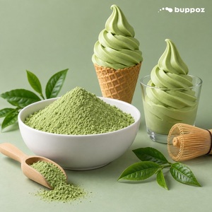 Mezcla Instantánea Vegetariana Certificada para Bebidas Heladas, Grado Alimenticio, Sabor Matcha Frappe en Polvo para Cafeterías - Product Image 3