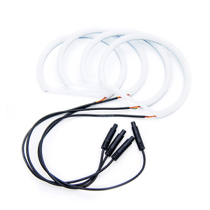 Blanc ambre 131mm 106mm e60 E90 <span class=keywords><strong>E46</strong></span> led coton yeux d'ange - Product Image 3