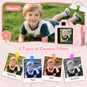Appareil photo numérique pour enfants, cadeaux d'anniversaire pour bébés, <span class=keywords><strong>mini</strong></span> caméra vidéo HD avec écran de 1,3 pouce, jouets pour étudiants - Product Image 3