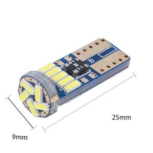 Klaring T10 Led W 5W Canbus Interieur Instrumentlamp 15led 3014smd Geen Fout 194 168 Nieuwe Staat Dc 12V <span class=keywords><strong>Clear</strong></span> Plate Lamp - Product Image 4