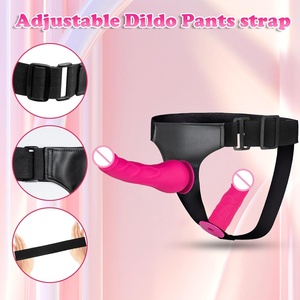 Strap on Dildo Mainan Seks Dewasa yang Dapat Dipakai, <span class=keywords><strong>Harness</strong></span> Silikon Lembut dengan Dildo Anal Realistis yang Dapat Dilepas untuk Pemula - Product Image 5