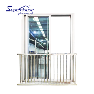 Cửa Nhôm phong cách hiện đại với tay vịn Florida bão trượt thiết kế-10 năm bảo hành tính năng chống thấm nước - Product Image 4