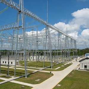 Yenilenebilir Enerji için Sıcak Daldırma Galvanizli, Sismik Sınıf 7-9, 36.9m/s'ye Kadar Rüzgar Dayanımlı Trafo Merkezi Çelik Yapısı - Product Image 2