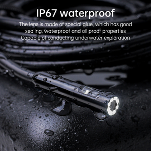 Caméra endoscopique industrielle portable 5M 5 pouces IPS, capteur CMOS 2MP 8mm, mini caméra d'inspection IP67 Explorer, caméra de poche pour <span class=keywords><strong>tuyaux</strong></span> - Product Image 5