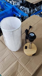 Cắm trong <span class=keywords><strong>LED</strong></span> ánh sáng cảm ứng chuyển đổi bảng điều khiển đèn cho phòng ngủ cạnh giường ngủ nghiên cứu bàn với điện thoại di động một C Cổng - Product Image 2