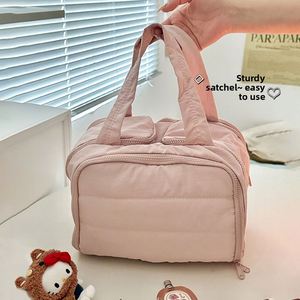 Sac de rangement pour cosmétiques de voyage de grande capacité, sac pratique multifonctionnel portable, sac de rangement pour pinceaux de maquillage - Product Image 1