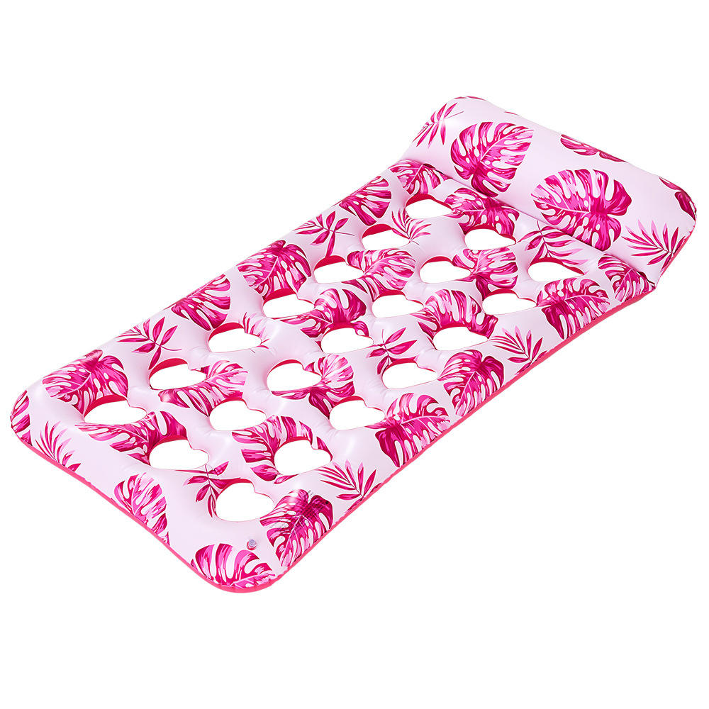 Bolsa flotante con agujero de hoja de arce rosa