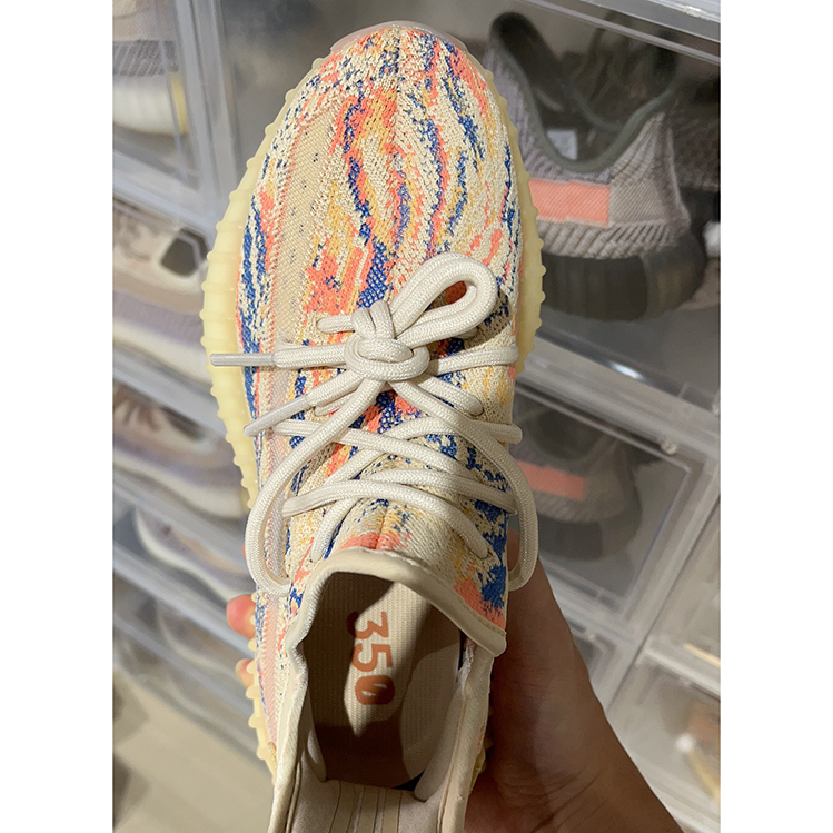 2021 сечением для кроссовок Yeezy стилей подойдет как для повседневной носки, так льда MX овса обувь; Женские кроссовки; Модная женская обувь на плоской подошве; Для кроссовок Yeezy 350