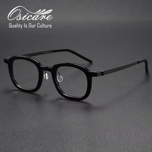 1050 יוקרתי מותג מעצב אופנה אופטיקה אופנתית אצטט טיטניום גברים מעצב משקפיים מעצב מסגרות משקפיים עבור גברים - Product Image 3