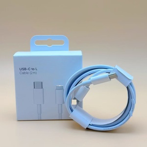 สายซิงค์ข้อมูลที่ชาร์จเร็ว PD 20W Type C ไปยัง iOS ยาว1ม. 2ม. สำหรับ<span class=keywords><strong>ชาร์จ</strong></span> iPhone 14 12 <span class=keywords><strong>11</strong></span> 8 PRO MAX - Product Image 2