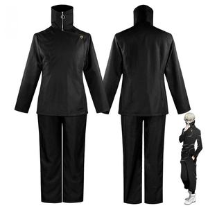 Costume de déguisement d'Halloween Anime Jujutsu Kaisen Fushiguro Megumi <span class=keywords><strong>Gojo</strong></span> <span class=keywords><strong>Cosplay</strong></span> Costume Uniforme bleu Ensemble complet - Product Image 5