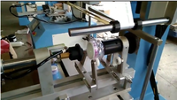 LC marca avião plástico e objetos redondos Automatic Hot Foil Stamping Machine para garrafa de vidro copo plástico logotipo