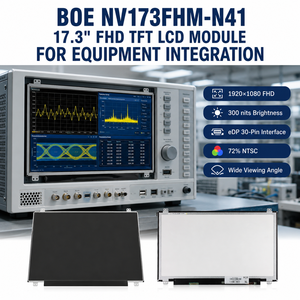 หน้าจอแล็ปท็อป LCD ขนาด 17.3 นิ้ว FHD รุ่น BOE NV173FHM-N41 ความละเอียด 1920x1080 EDP 30 พิน โมดูลจอแสดงผล TFT LCD - Product Image 1