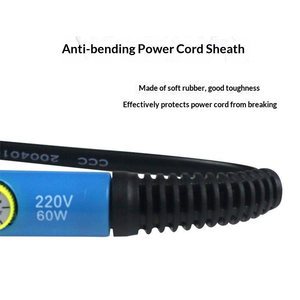 Temperature-Adjustable 60W 80W Digital Display <b>Electric</b> <b>Soldering</b> Iron Pencil Grip Fast Heating Welding Repair Crafts DIY - Product Image 5
