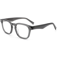 Monture de lunettes rectangulaires rétro Elan Optical YB6606 en acétate unisexe, vente chaude, écologique, directement de l'usine