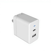 Chargeur de téléphone portable 65W au nitrure de gallium, protocole PD30, charge rapide compatible avec les tablettes et les ordinateurs portables, modèle GP652CA, fabricant