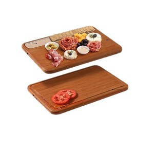 Solid Wood Cutting Board <b>Set</b> Rectangle Multifunctional For Kitchen Food Prep Chopping Block Three Piece <b>Set</b> - Product Image 1