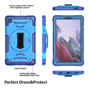 Funda protectora resistente para tableta con empuñadura giratoria 360 para Samsung <span class=keywords><strong>Galaxy</strong></span> Tab <span class=keywords><strong>A7</strong></span> <span class=keywords><strong>Lite</strong></span> T220 T225, funda para tableta para niños - Product Image 3