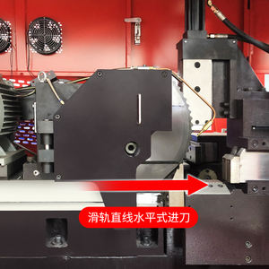 Neues Design Voll automatische Metall kreissäge maschine Duktile Gusseisen-Linear führung Hart geschnittene Säge maschine für Voll stangen - Product Image 4