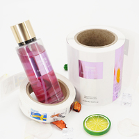 Étiquettes autocollantes transparentes en PVC pour bouteilles et emballages alimentaires et de boissons personnalisées, résistantes à l'eau