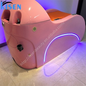 Sillón Eléctrico Automático de Alta Tecnología Kisen para Lavado de Cabello con Máquina de Fumigación para Spa Capilar y Salón de Belleza - Product Image 2