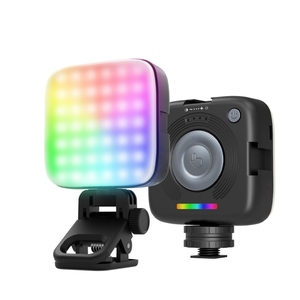 Luz <span class=keywords><strong>de</strong></span> Relleno Magnética RGB Portátil CRI>90, Iluminación <span class=keywords><strong>de</strong></span> Video <span class=keywords><strong>de</strong></span> Bolsillo a Todo Color para Fotografía y Grabación <span class=keywords><strong>de</strong></span> Videos en Vivo para TikTok - Product Image 1