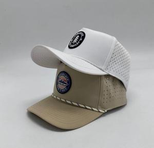 Casquette Courbée en Coton NOVA Personnalisable avec Logo Blanc, Perforée au Laser, Respirante, Séchage Rapide, Imperméable, pour Homme et Femme, Idéale pour le Sport, les Activités de Plein Air et le Golf - Product Image 4