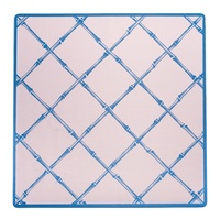 32 "Square Neopren Mahjong Spiel matte Blütenblatt Pink Trellis Dominos Poker Karten Oberflächen schutz