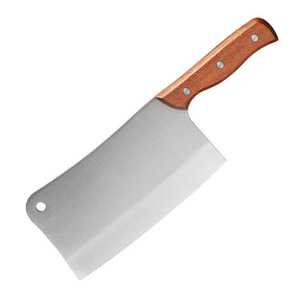Coltello Professionale Multiuso per Tagliare Ossa con Lama Rinforzata Premium e Manico in Legno per Cucina, <span class=keywords><strong>Macelleria</strong></span> e Cucina all'Aperto - Product Image 2
