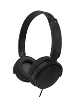 Headphone J&Y Basic Over-Ear dengan Mikrofon Kontrol Tombol Berkabel-Garansi 12 Bulan untuk Olahraga, Perjalanan, dan Penggunaan Mobile-Driver Dinamis