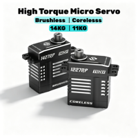 Servo Digital RC de Alto Torque de 20g y 14.8KG, Servo de Cambio con Engranajes Metálicos, Servo de Dirección para TRX4M 1/18 Crawler TRX4 SCX10 1/10 Avión