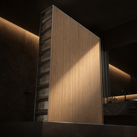 Paneles de Partición para Baño de Aleación de Aluminio, Resistentes al Fuego, Impermeables y Ecológicos, con un Diseño Moderno