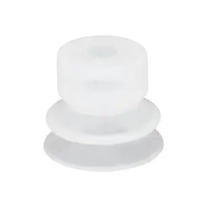 Silicone double-layer DP vacuum sucker industrial pneumatic accessories strong suction nozzle vacuum silicone sucker