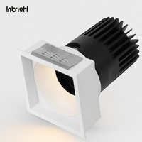 Projecteur LED mural carré 10W 20W 28W, spot encastré double tête réglable IP65 10W 20W 28W