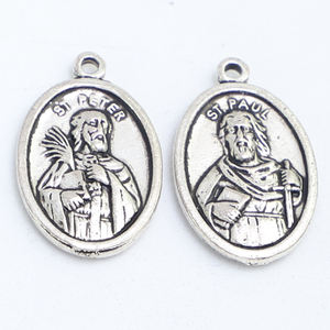 Médaille catholique de saint-<span class=keywords><strong>Paul</strong></span> et de saint-Peter de 1 pouce - Product Image 2