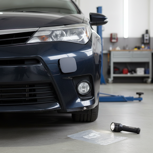 Cubierta de Gancho de Remolque para Parachoques Delantero de Toyota Corolla Importado 2017, Modelo 52127-02930 - Product Image 3