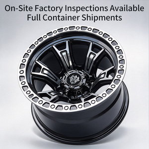 Jantes FLowtone 15x10 Beadlock 6 trous, jantes tout-terrain profondément concaves en alliage, 6X139.7 disponibles pour Fuel Black Rhino Hilux Tacoma - Product Image 3