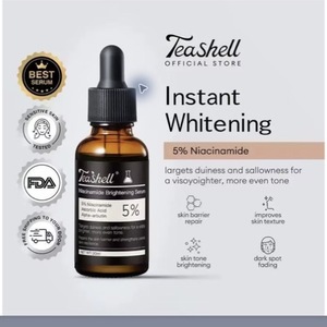 Suero Iluminador con Niacinamida Teashell 5% 30ml, Blanqueamiento Instantáneo para el Cuidado Facial - Product Image 2
