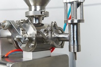 Petites machines de remplissage de bouteilles à une tête Remplisseur pneumatique Détergent Eau minérale Boissons Soda Liquide Machine de remplissage