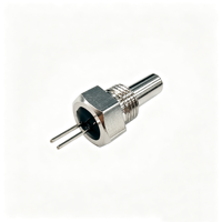 Sonde de température 100K, thermocouple fileté M10 en acier inoxydable de type K, avec boîtier en laiton