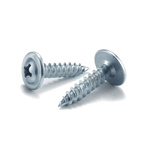 Vis à bois à tête plate fraisée en acier au carbone standard ANSI ISO M2.5 M3.5 jaune zingué longueur 40mm fabriqué au Vietnam - Product Image 1