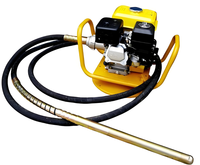 JOVE 220V/380V Diesel/Benzin Betriebener Externer Horizontaler Betonvibrator zum Einstecken für Bauarbeiten mit Hocheffizienzmotor