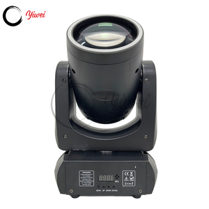 Testa Mobile LED Beam 200 con Gobo in Vetro, Piastra Arcobaleno, Prisma Effetto Rugiada, Compatto per DJ, Discoteche, Concerti, Eventi, Illuminazione da Palco - Product Image 3
